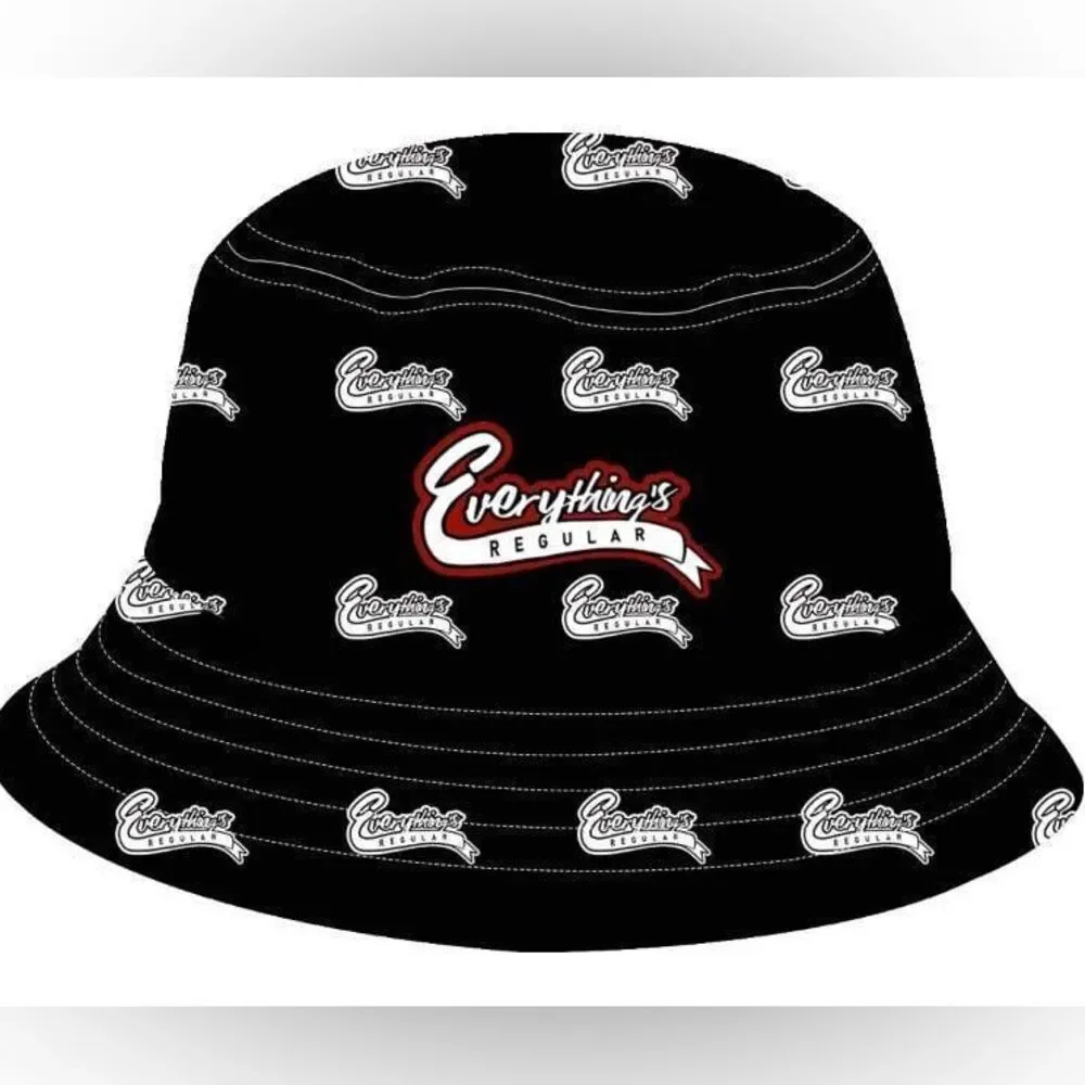 Everything’s Regular‎ Bucket Hat BLACK OS NWT